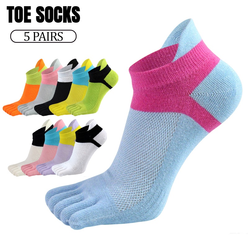Toe Sock Split - 5 пар женских носков с раздельными