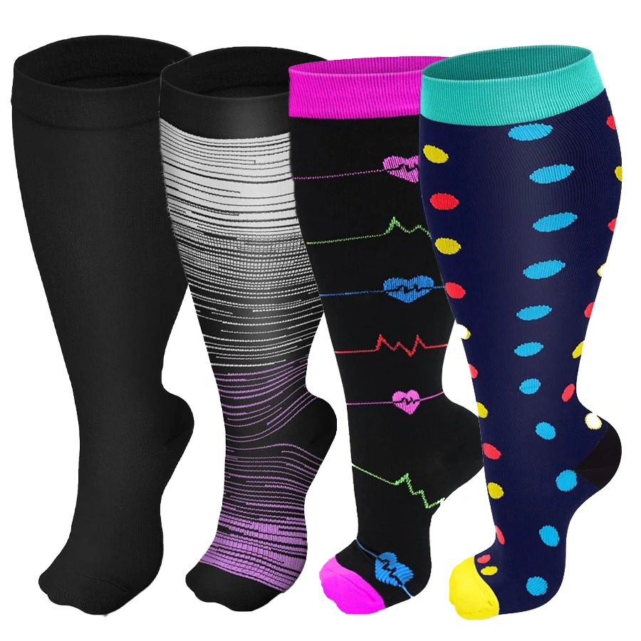 Compression Sleeve Calf - Компрессионные носки больших размеров для женщин