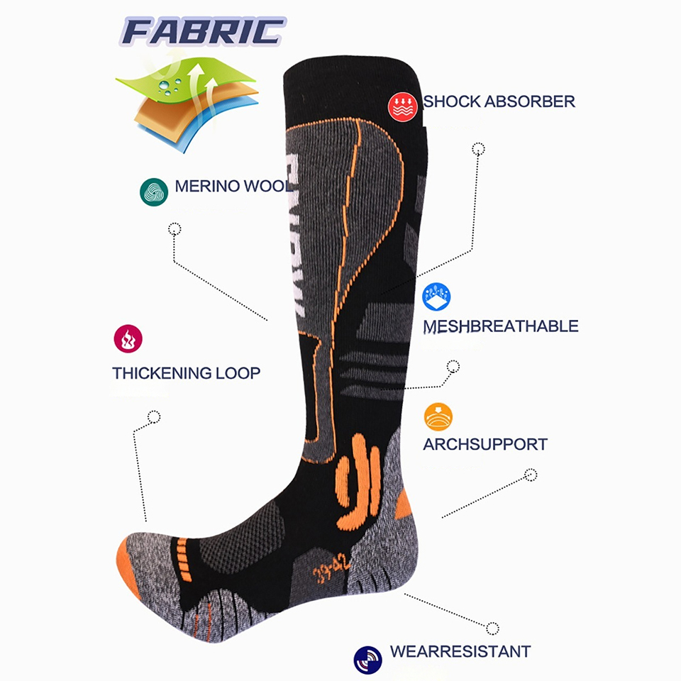 Loogdeel Высококачественные дл – обзор и цена Thermal Sock Winter