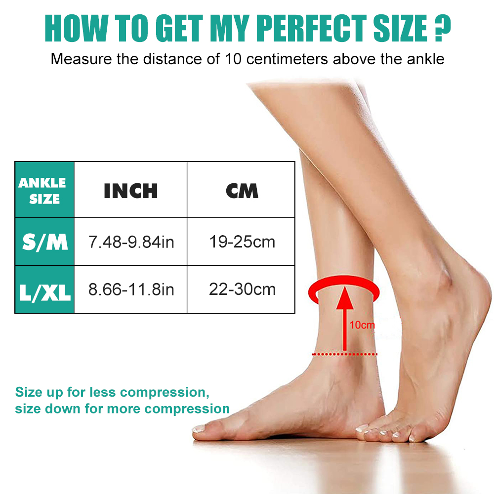 Компрессионные носки-бандажи д – обзор и цена Ankle Brace Sock