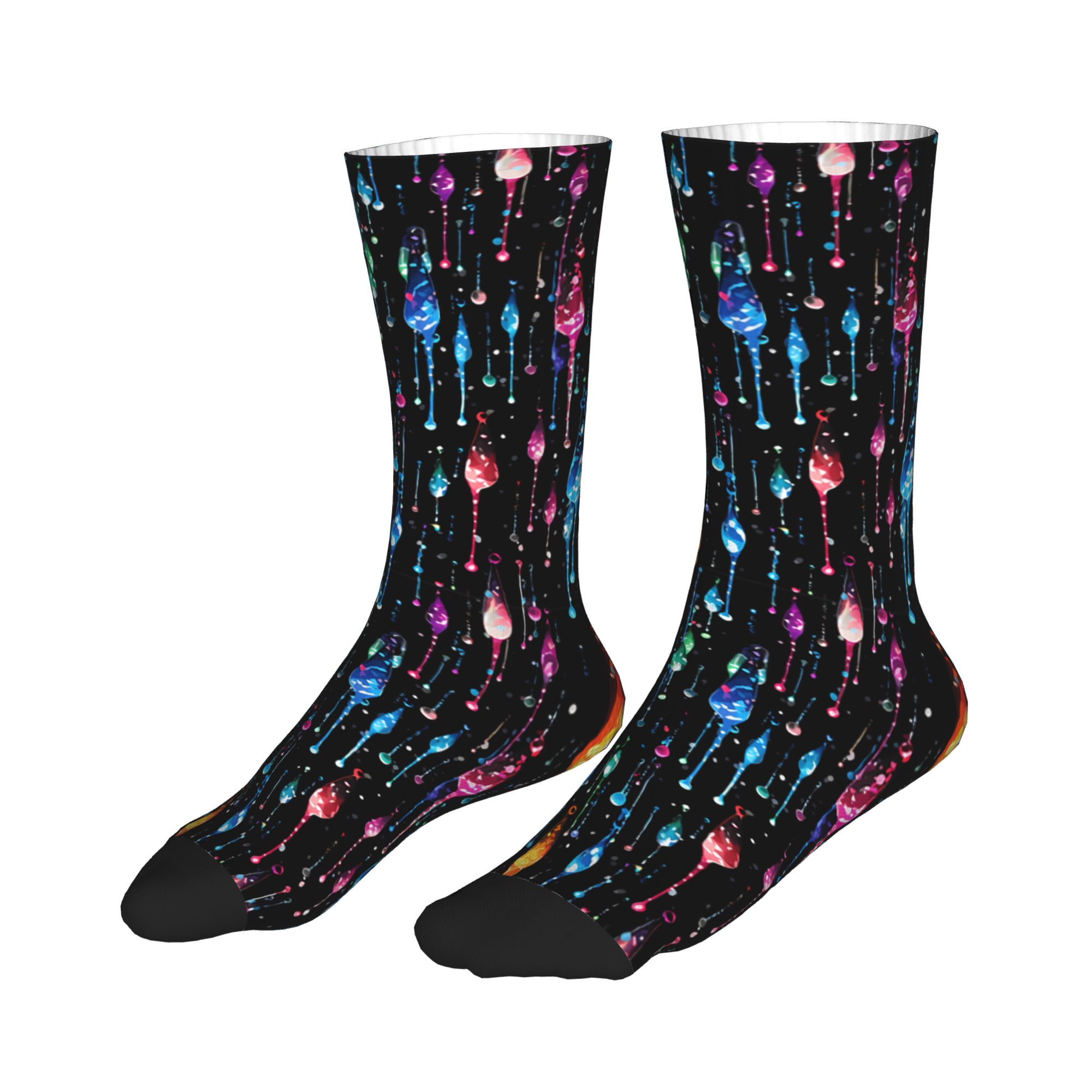 Носки с узором «Капли радуги», – обзор и цена Dress Sock Men